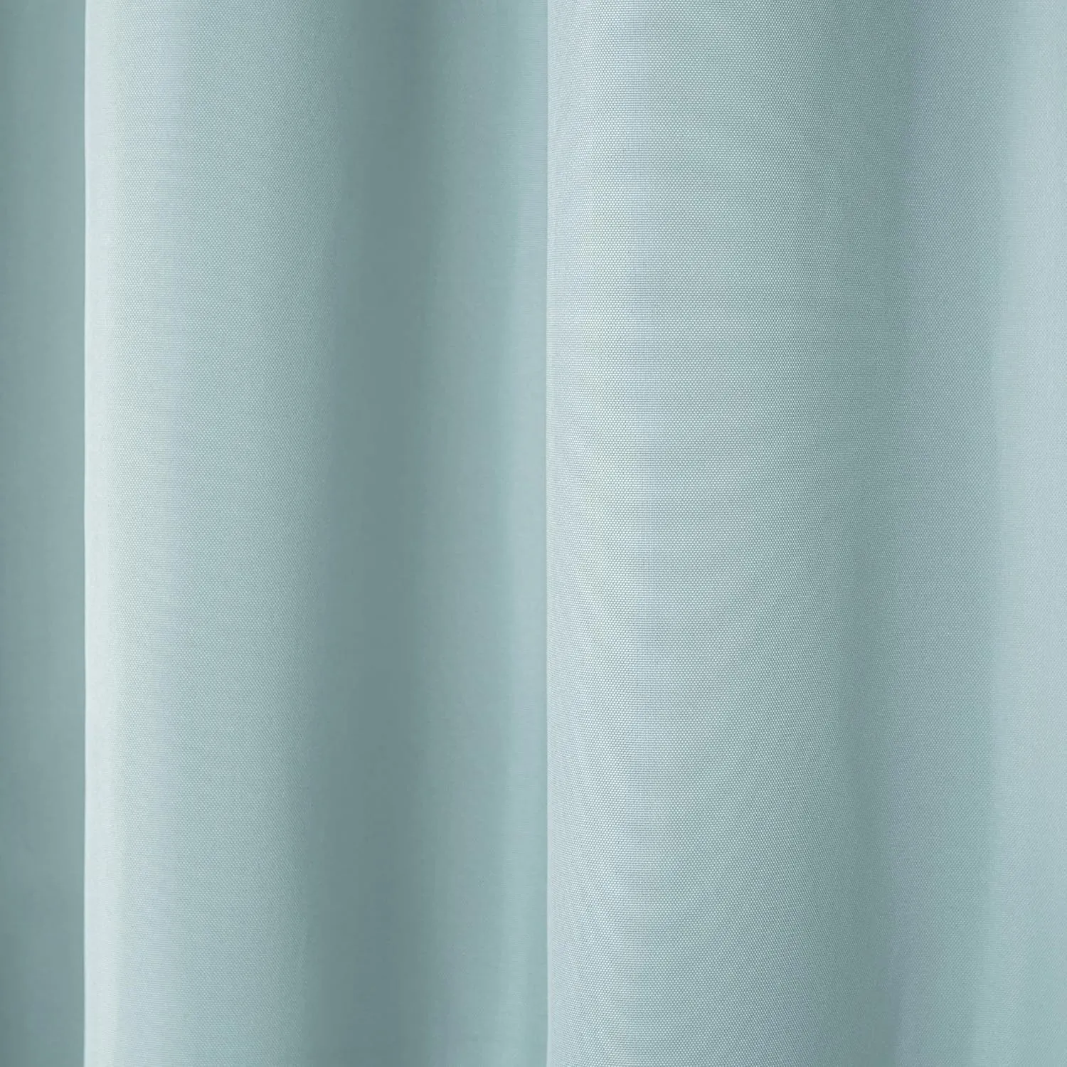 TOWN & COUNTRY BASICS Cabana Solid Heavyweight Indoor Outdoor Curtains, Light Filtering Opacity with Grommet Top, Water Repellent, 2-Pack Set, 54"x108", Blue