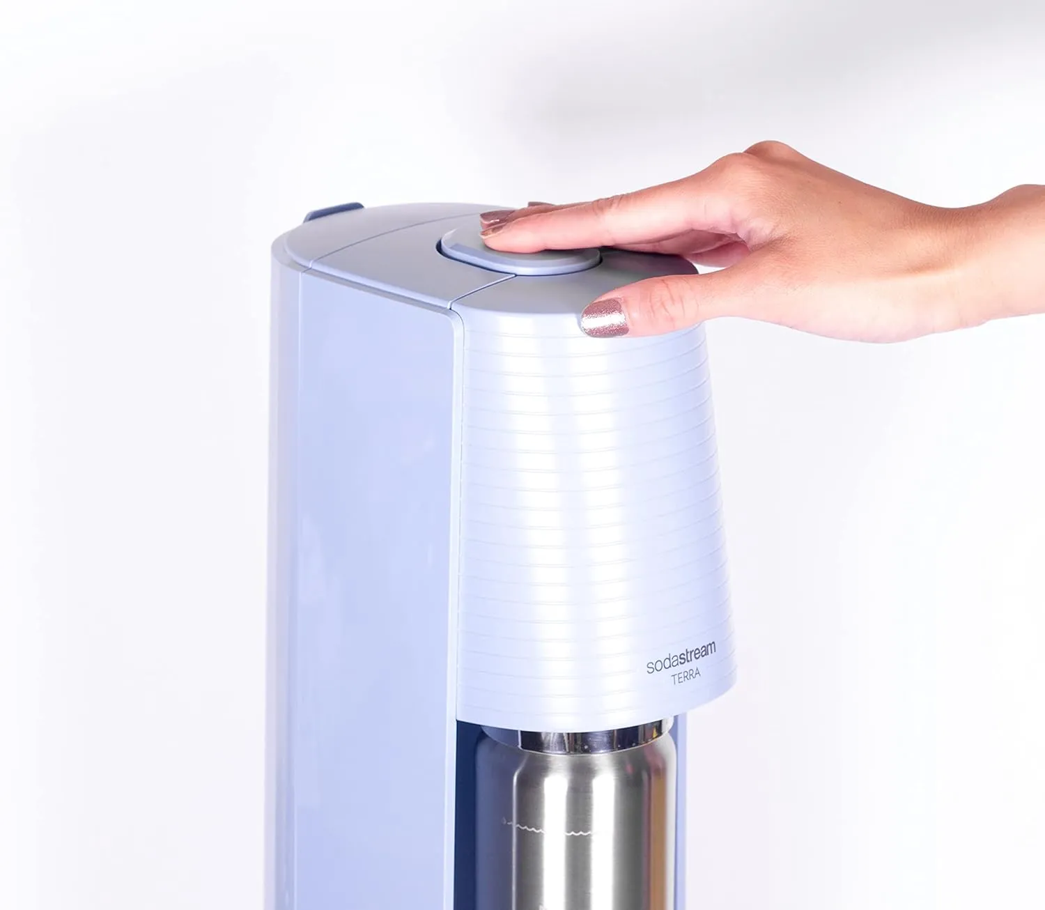 TwentyO 20oz Stainless Steel Bottle Compatible with Sodastream Machines | Silver | Vacuum Sealed | Double Walled | Leak-Proof | Easy to Carry | Reusable Bottle
