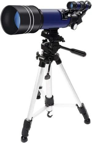 Ultra Hd, Telescope, Portable Travel Telescopes,Astronomical Refractor Telescope Aperture for Adults & Beginners,with Carry Bag and Adjustable Height Tripod