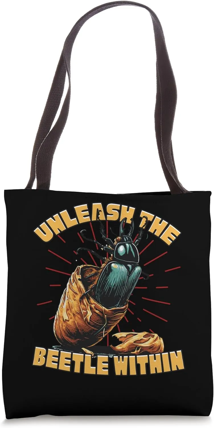 Unleash the Beetle Within Beetle Tote Bag