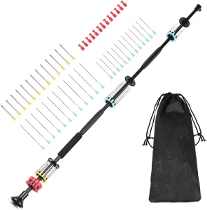 uolent 24" 36" 48" Portable Tactical Blowgun for .40 Caliber with Dart Set，Carry Bag - Perfect for Outdoor Target Practice