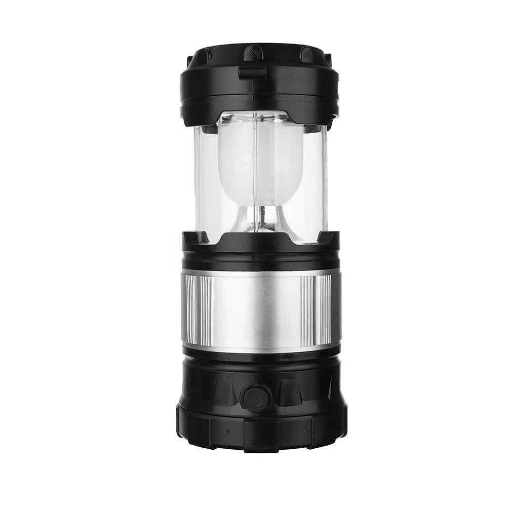 USB Rechargeable Solar Charger LED Flashlight Camping Lantern Portable Tent Lamp