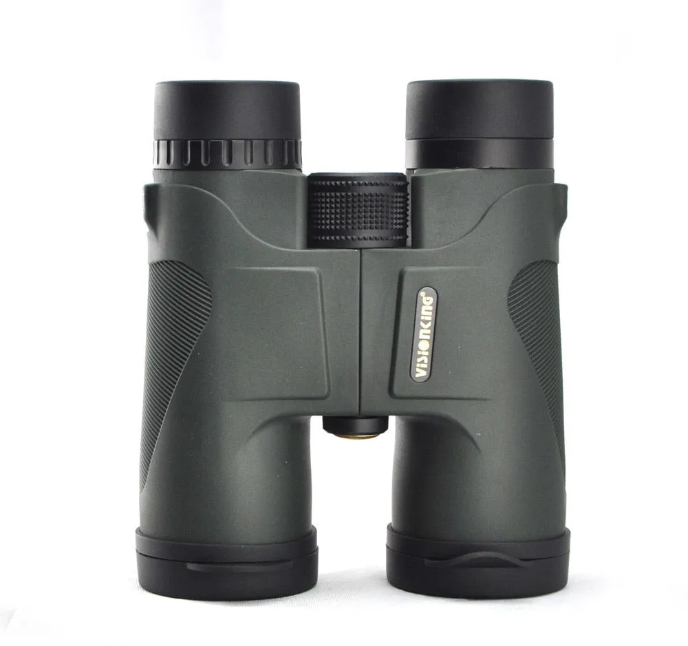 Visionking High Quality 10x42 Hunting Binoculars Waterproof Telescope Green and Black Binoculars