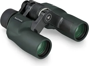 Vortex Optics Raptor Porro Prism Binoculars - Compact, Rubber Armor, Waterproof, Fogproof, Shockproof - Unlimited, Unconditional Warranty