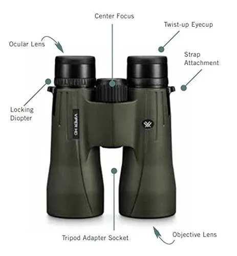 Vortex Viper HD 2018 Roof Prism Binoculars (10x42)