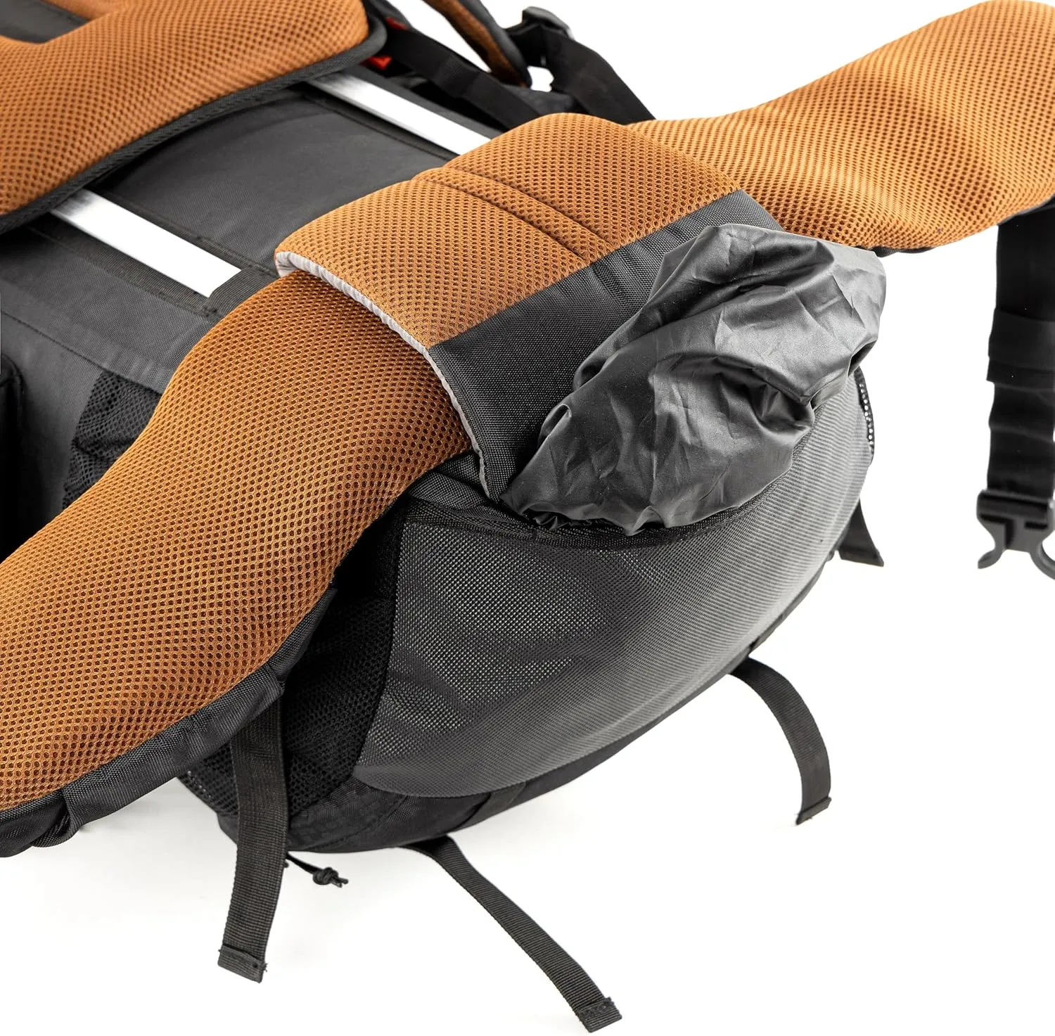Walker Pro Internal Frame Rucksack for Trekking and Hiking (Black, 60)