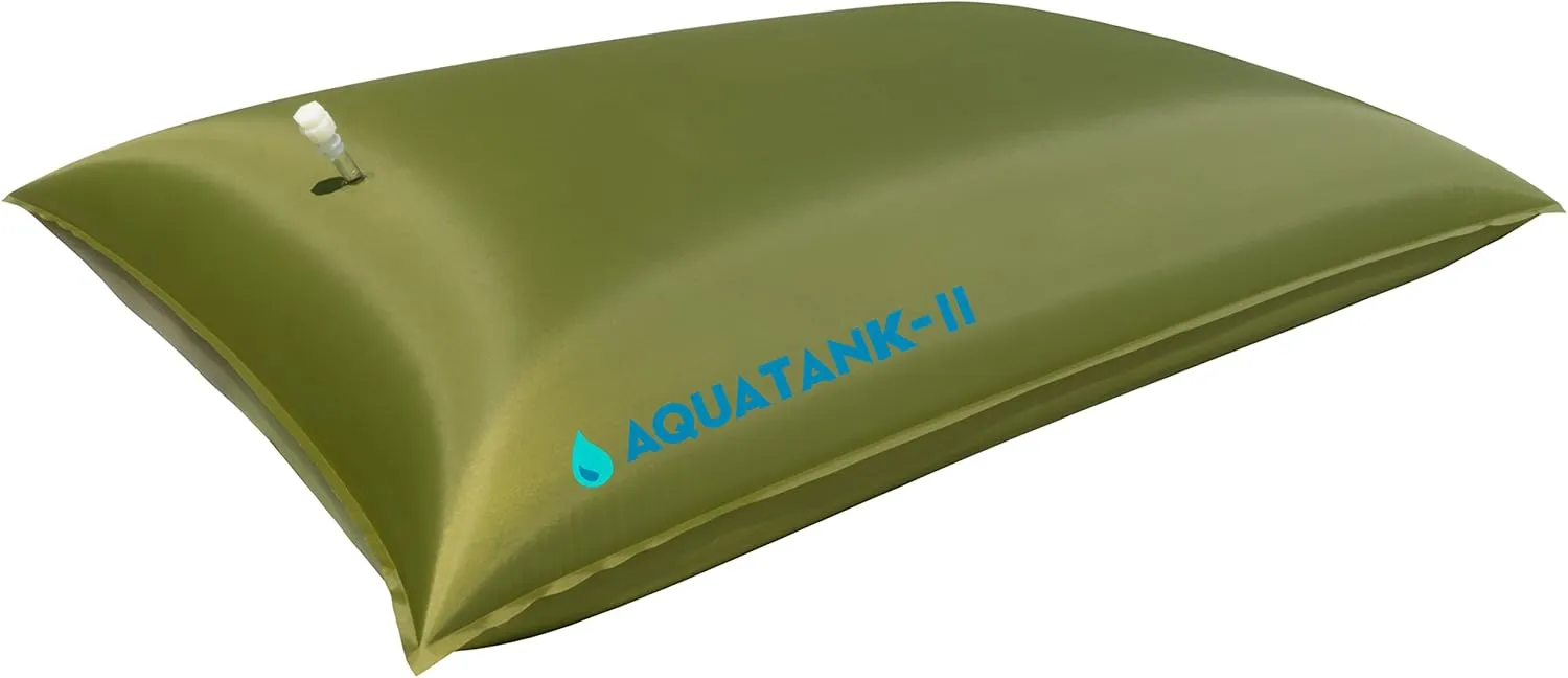 Water Storage Tank - Bladder - Bag - AQUATANK2 Stores Water For Your Emergency Water Supply - It Is a Light-Weight and Portable Water Container, Food-Grade Material, no BPAs (30 Gallon)