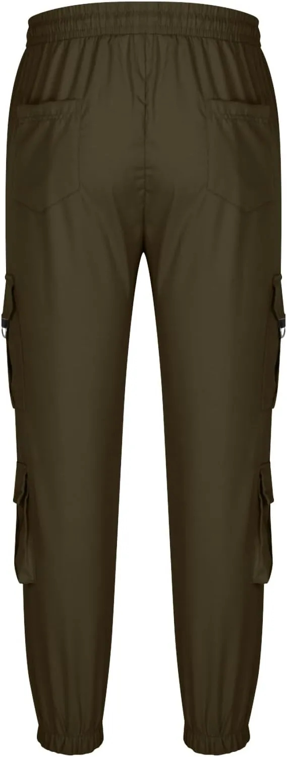 Work Pants for Men with Pocket Cargo Casual Relaxed Fit Joggers Athletic Sports Running Trendy Fashion Pants