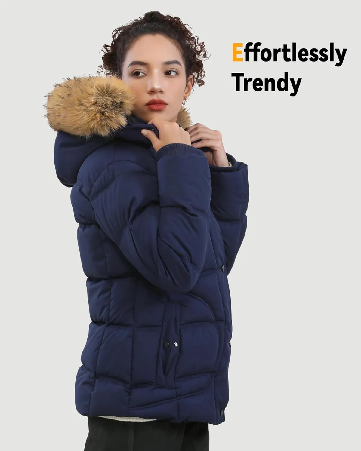 Wulcea Graphene Heated Jacket For Women 12V 18400mAh Fast Charge With Large Capacity