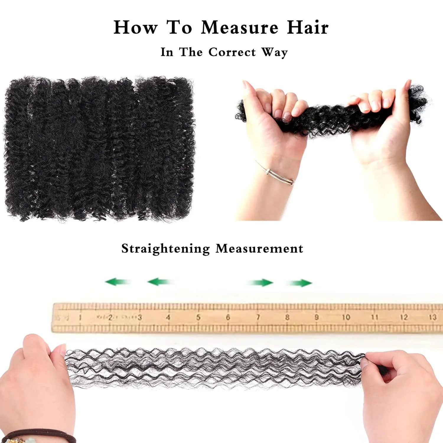 Xtrend 8 Inch Afro Kinky Curly Braiding Bulk Women Hair 3 Bundles90g Afro Kinkys Bulk Synthetic Hair For Dreadlocks, Loc Repair, Dreadlocks Extensions, Micro Twist Braiding Afro Kinky Hair(30g/pack)