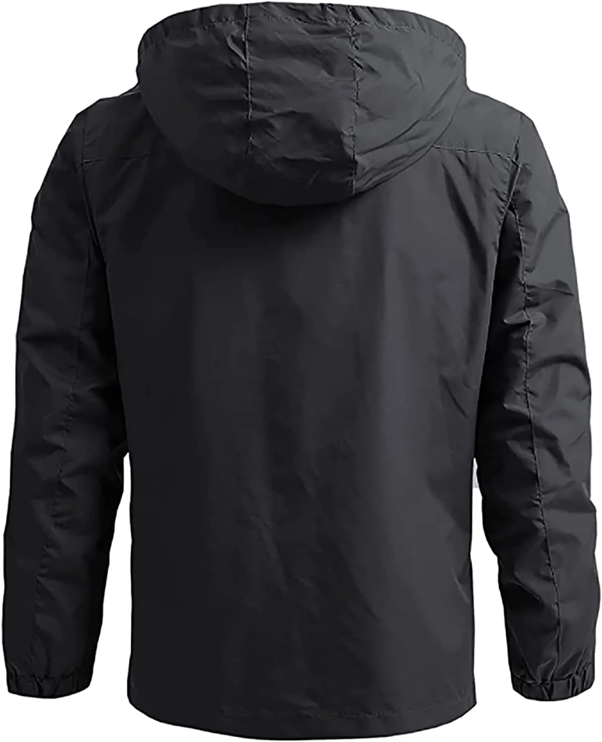 YANFU jacket Men's Softshell Jacket, Outdoor Functional Jacket, Leisure Jacket, Waterproof, Breathable, Windproof, Hiking