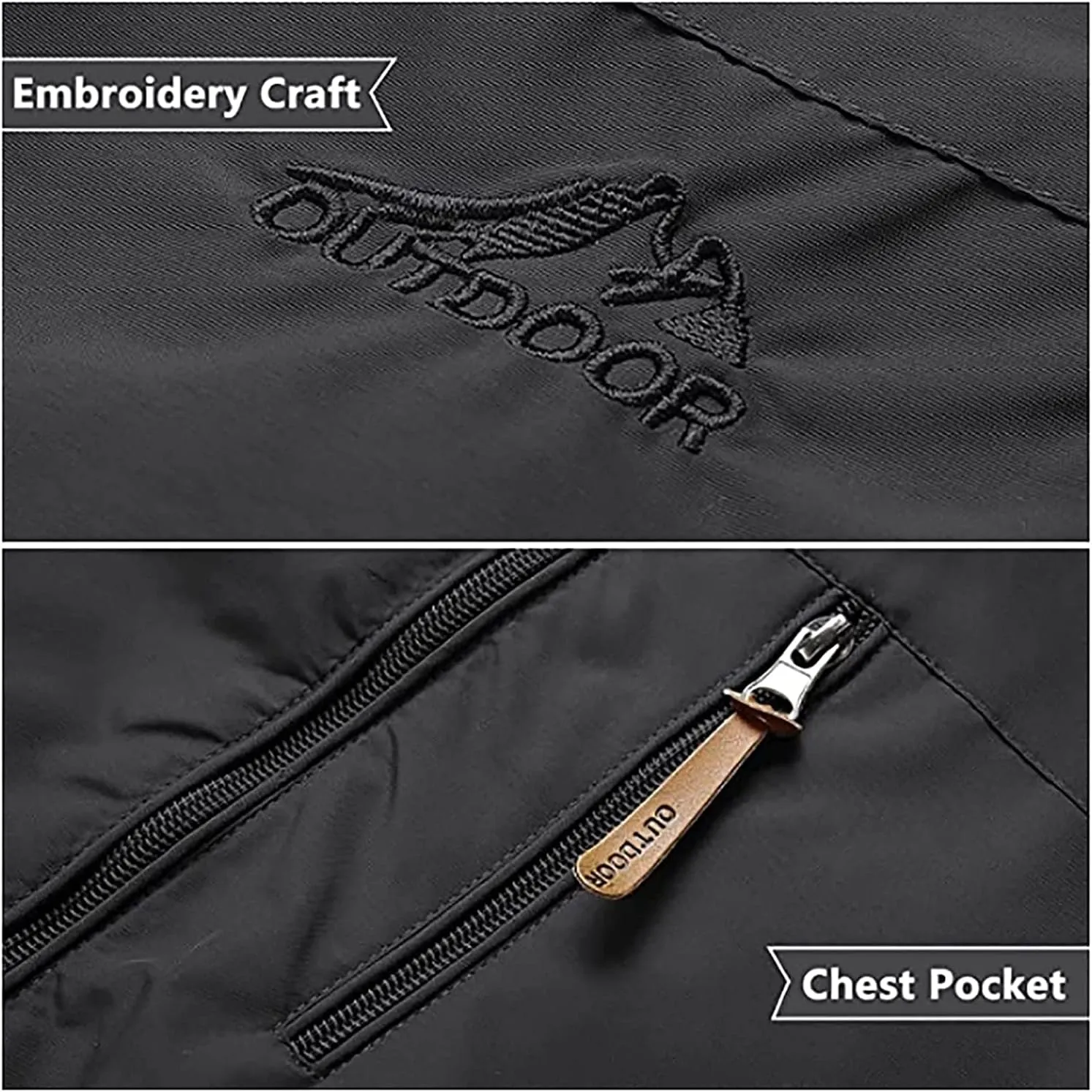 YANFU jacket Men's Softshell Jacket, Outdoor Functional Jacket, Leisure Jacket, Waterproof, Breathable, Windproof, Hiking