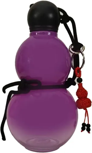 YDRCESMIGourd Style Water Bottle 800ml Insulated Portable Sports Water Bottle for Men Women Retro Chinese Design PC Material Water Storage Bottle Lightweight Durable Drinking gourd (Purple)