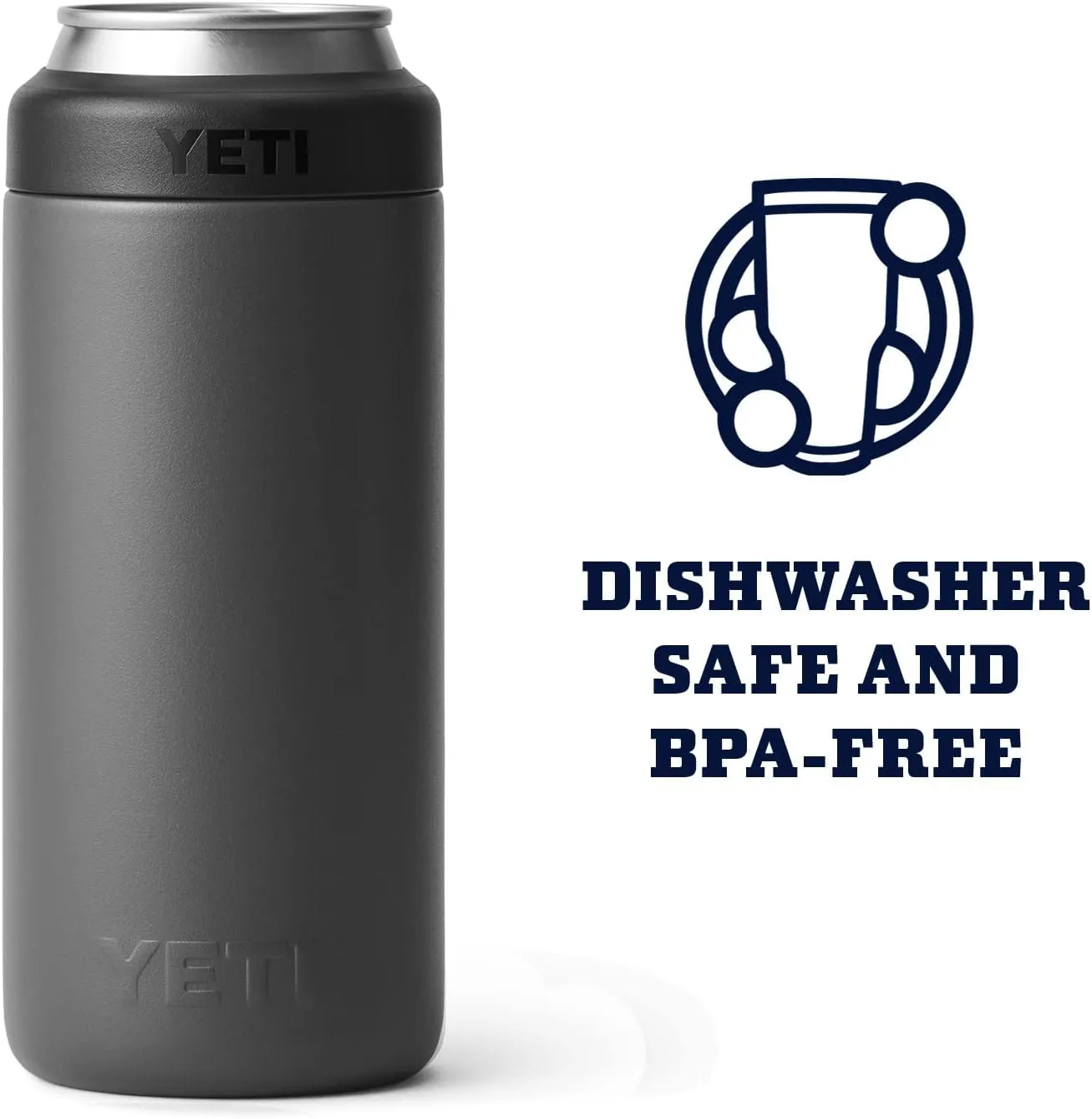YETI Rambler 12 oz. Colster Slim Can Insulator for the Slim Hard Seltzer Cans