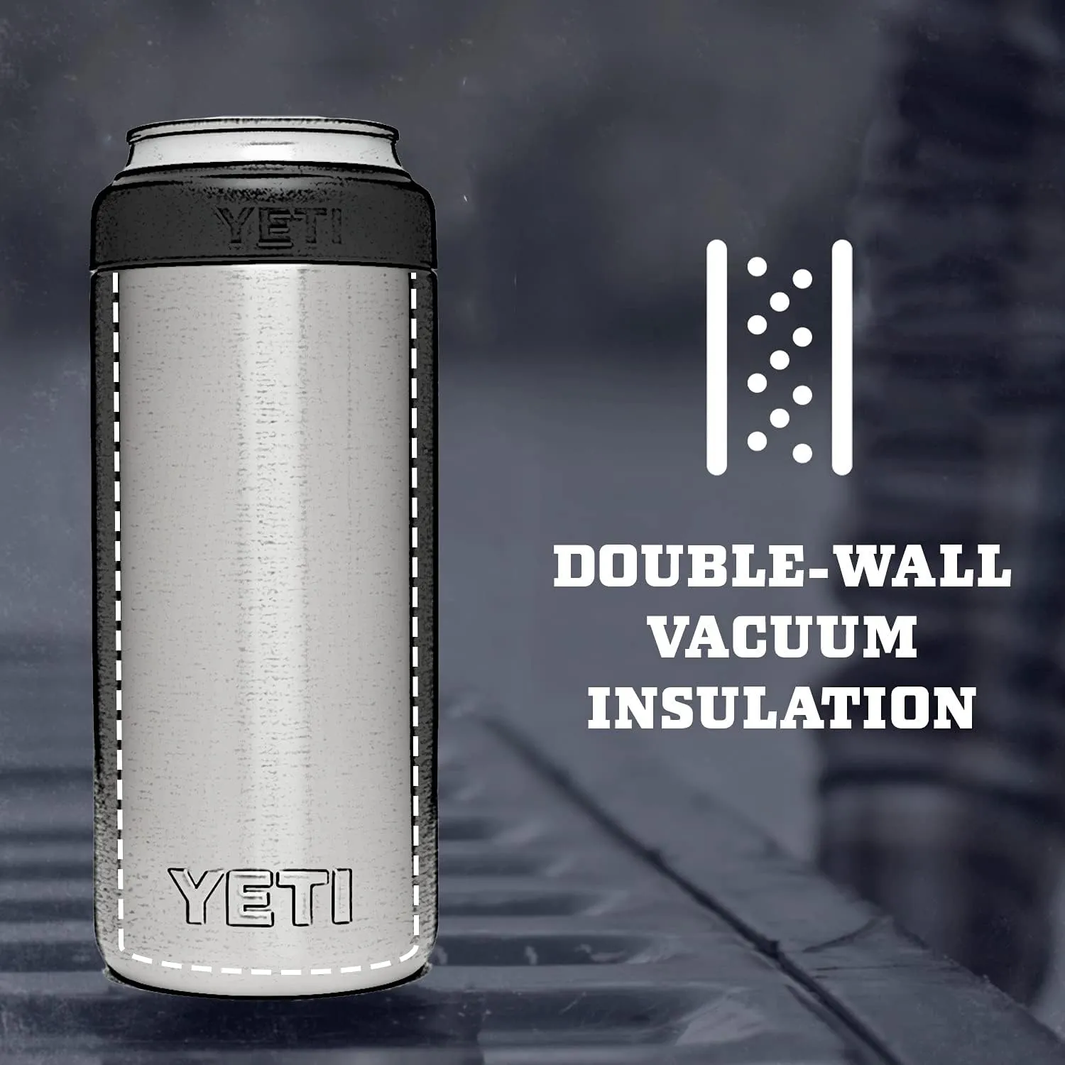 YETI Rambler 12 oz. Colster Slim Can Insulator for the Slim Hard Seltzer Cans