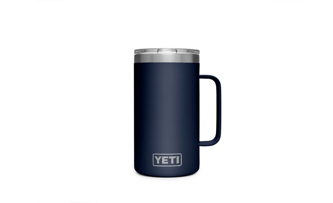 YETI RAMBLER 24OZ (710ML) MUG - NAVY