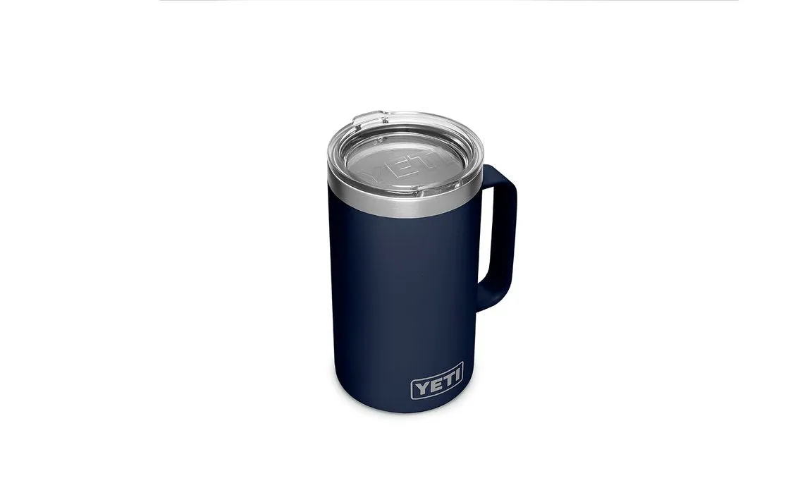YETI RAMBLER 24OZ (710ML) MUG - NAVY