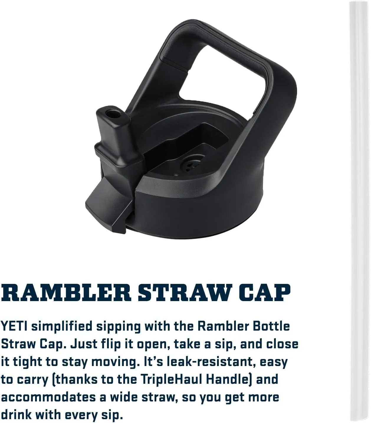 YETI Rambler 26 oz Bottle, Vacuum Insulated, Stainless Steel with Straw Cap, Wetlands Brown