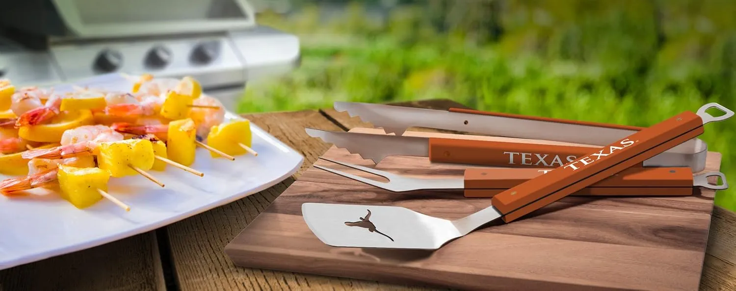 YouTheFan NCAA Spirit Series 3pc BBQ Set