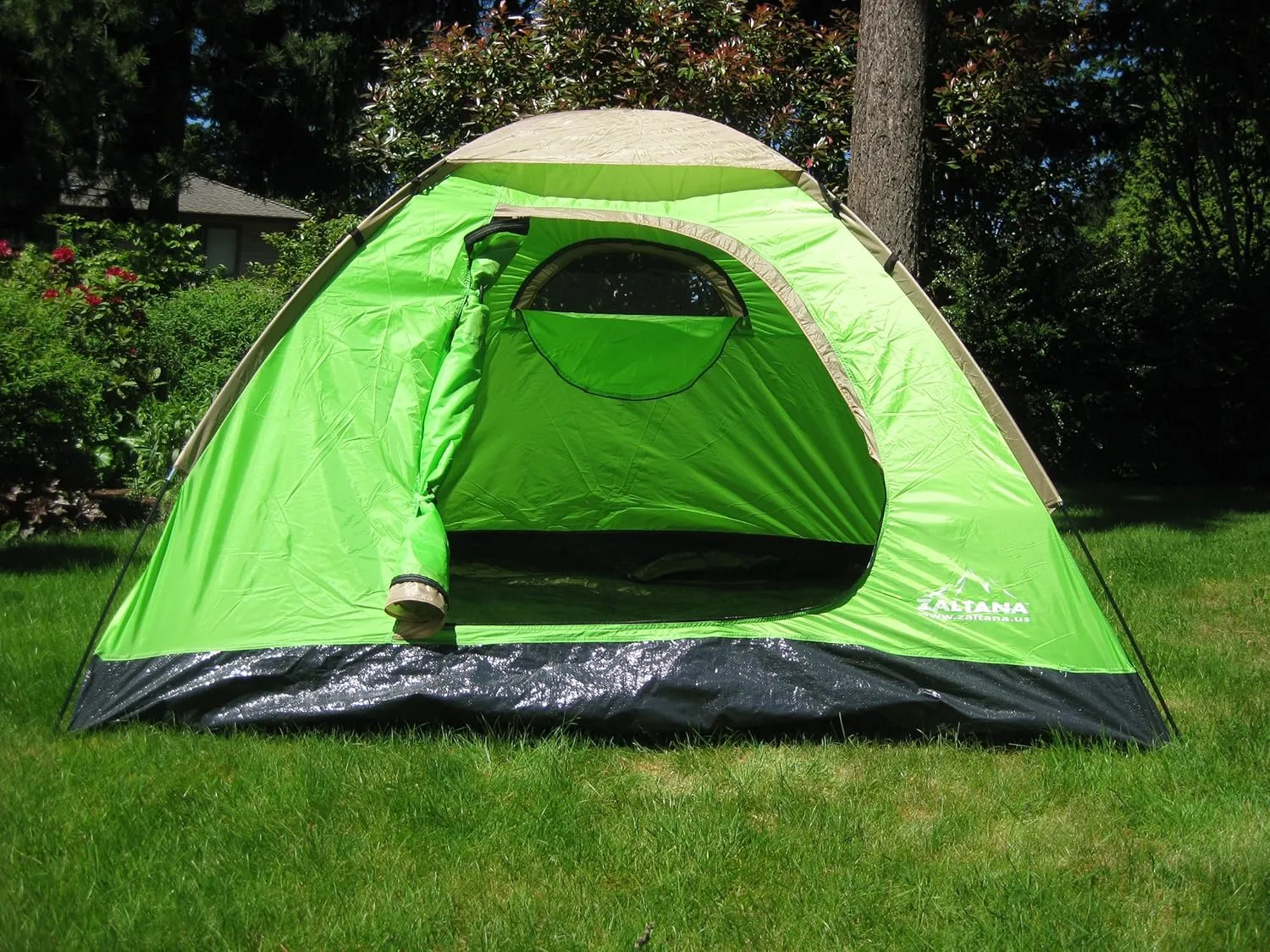 Zaltana 3person Dome Tent with Air Bed & Air Pump