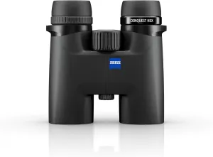 ZEISS Conquest HDX Binoculars 10x32 Waterproof, Compact with LotuTec T* HD Coated Glass for Optimal Clarity in All Weather Conditions for Bird Watching, Hunting, Sightseeing, Black
