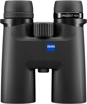 ZEISS Conquest HDX Binoculars 8x42 Waterproof, Compact with LotuTec T* HD Coated Glass for Optimal Clarity in All Weather Conditions for Bird Watching, Hunting, Sightseeing, Black