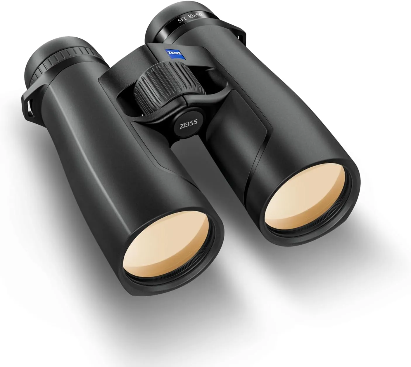 ZEISS SFL Binoculars Lightweight, Compact, Waterproof, Ultra-High Definition Coated Glass for Bird Watching, and Hunting for Twilight and Low Light Wildlife Observation with SmartFocus, Black (10x50)