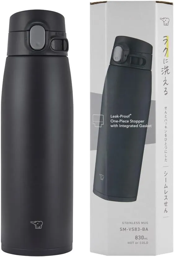 Zojirushi SM-VS83BA Vacuum Bottle 28 ounce Black