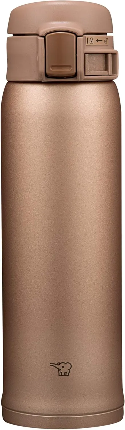 Zojirushi SMSR48ENM Stainless Mug, 16-Ounce, Matte Gold