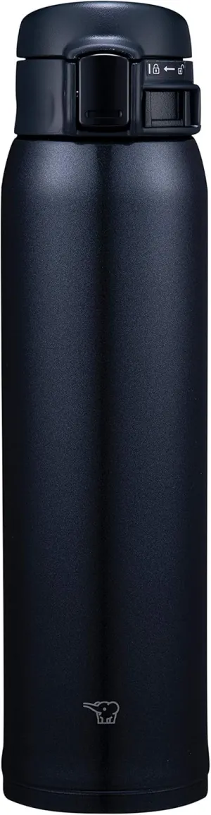 Zojirushi SMSR60EBC Stainless Mug, 20-Ounce, Silky Black