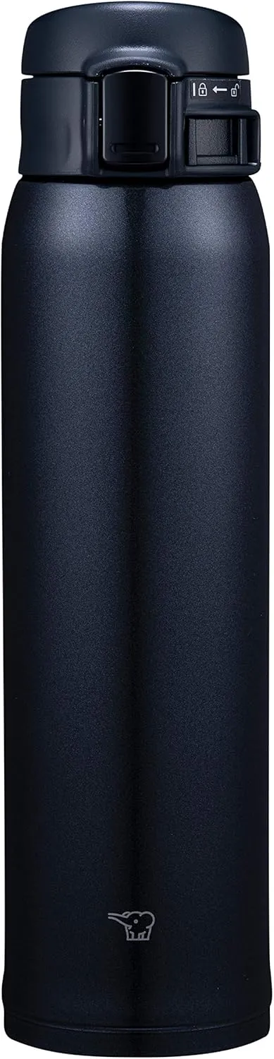 Zojirushi SMSR60EBC Stainless Mug, 20-Ounce, Silky Black