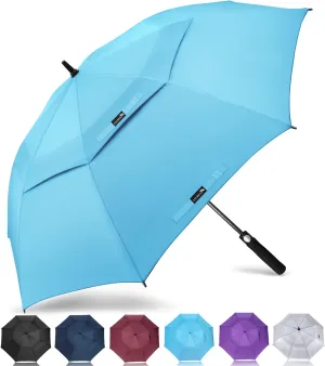 ZOMAKE Large Golf Umbrella for Rain Heavy Duty,Big Golf umbrellas Windproof,51/54/62/68 Inch Extra Large Oversized Umbrella